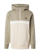 ELLESSE Sweatshirt 'Antogoni'  beige / mørkebeige / hvid