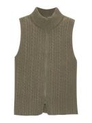 Pull&Bear Strikvest  khaki