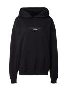 Pegador Sweatshirt 'SONIA'  grå / sort / hvid