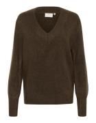 Kaffe Pullover 'Merana'  brun-meleret