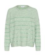 SAINT TROPEZ Pullover 'Zylvier'  grøn