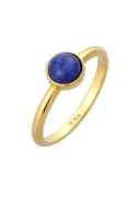 ELLI PREMIUM Ring  safir / guld