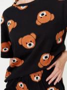 Trendyol Pyjamas  choko / mandarin / sort / hvid