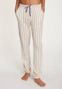 VIVANCE Pyjamasbukser 'Dreams'  beige / navy / orange / offwhite