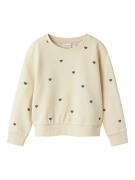 NAME IT Sweatshirt 'NMFValba'  sand / antracit