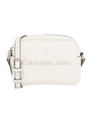 Calvin Klein Jeans Skuldertaske  lysebeige / hvid