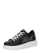 Karl Lagerfeld Sneaker low  lysegrå / sort / offwhite