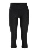 LASCANA ACTIVE Leggings  mudderfarvet / sort