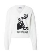 Moschino Jeans Pullover  sort / hvid