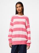 PIECES Pullover i overstørrelse 'PCSIMMA'  rosé / lys pink