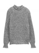 TOM TAILOR DENIM Pullover  sort / hvid