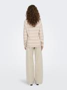 ONLY Pullover 'ONLRICA'  creme / beige-meleret