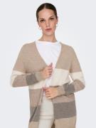 ONLY Cardigan 'ONLLesly'  beige / grå / taupe