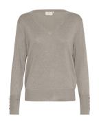 Kaffe Pullover 'Lizza'  grå-meleret