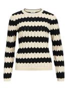 OBJECT Pullover 'OBJEbba'  creme / sort