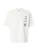 ADIDAS ORIGINALS Bluser & t-shirts 'LA WORLD'  grøn / hvid