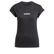 ADIDAS SPORTSWEAR Funktionsbluse 'Essentials Linear'  sort / hvid