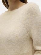 VERO MODA Pullover 'VMNovah'  beige