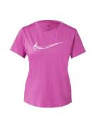 NIKE Funktionsbluse 'One Swoosh'  fuchsia / lyserød