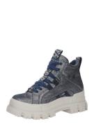 BUFFALO Snørestøvletter 'ASPHA NC'  blue denim