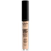 NYX PROFESSIONAL MAKEUP Can't Stop Won't Stop Concealer Vanilla