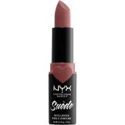 NYX PROFESSIONAL MAKEUP Suède Matte Lipstick Brunch Me