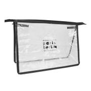 Paris Berlin Toilet Bag Transparent Toilettaske Transparent