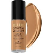 Milani Conceal & Perfect Liquid Foundation Golden Tan