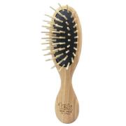 Tek Small Oval Hair Brush With Short Wooden Pins