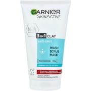 Garnier SkinActive PureActive 3 in 1 Clay 150 ml