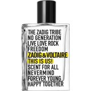 Zadig & Voltaire This is Us! Eau de Toilette 50 ml