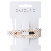 Dazzling Hår Barette Pearls