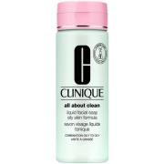 Clinique All About Clean Liquid Facial Soap Oily Skin Formula 200