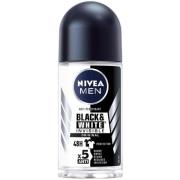 NIVEA For Men Deo Roll-on Invisible Black & White Men  50 ml