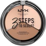 NYX PROFESSIONAL MAKEUP 3 Steps To Sculpt Fair