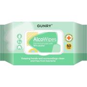 Gunry AlcoWipes 50 stk