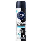 NIVEA NIVEA MEN Antiperspirant Deo Black & White Fresh Spray 150