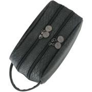 LULU'S ACCESSORIES Herre Toiletry Bag Brushed Black