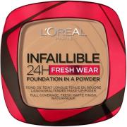 Loreal Paris Infaillible 24h Fresh Wear Powder Foundation  Amber