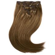 Rapunzel of Sweden Clip-on set 7 pieces 50 cm 5.0 Brown