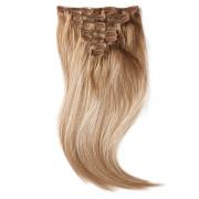 Rapunzel of Sweden Clip-on set 7 pieces 50 cm Champagne Blonde Ba