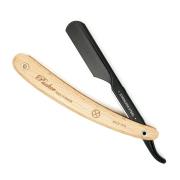 Parker Shaving Parker PTPBA - Light Wood Handle Push Type Black B