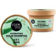 Organic Shop Hydrating Solid Shampoo Aloe & Baobab 60 g