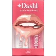 Dashl Juicy AF Lip Oil - 2-Pack Look Good Naked & Blushing