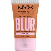 NYX PROFESSIONAL MAKEUP Bare With Me Blur Tint Foundation 13 Cara