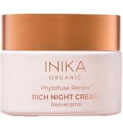 Inika Organic Phytofuse Renew™ Rich Night Cream  50 ml