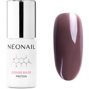 NEONAIL UV Gel Polish Cover Base Protein Mauve Nude