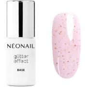 NEONAIL UV Gel Polish Glitter Effect Base Pink Sparkle