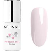 NEONAIL UV Gel Polish Modeling Base Calcium Basic Pink