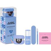 Le Mini Macaron Gel Manicure Kit Fleur Bleue